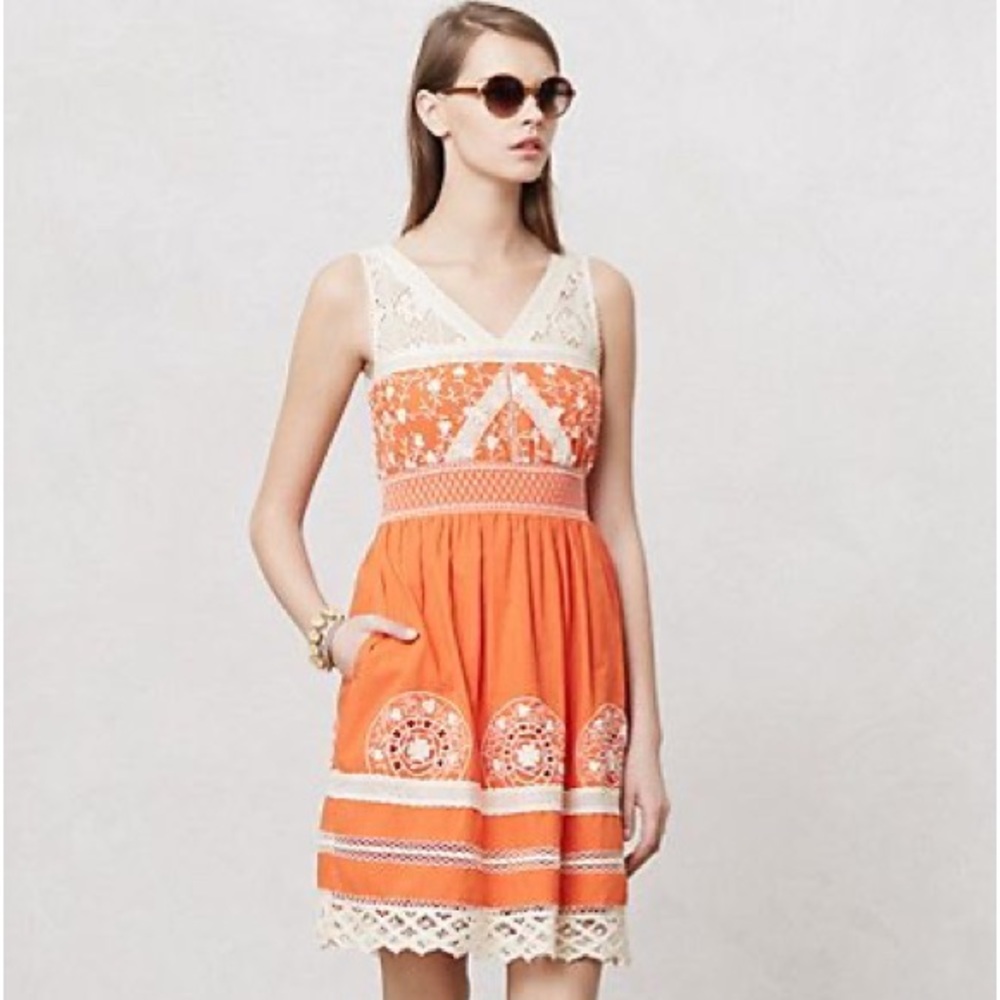 Anthropologie Moulinette Soeurs Anika Dress